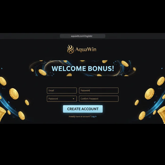 AquaWin Casino Signup